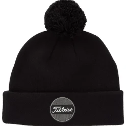 Bonnet Titleist Boardwalk Pom Pom Black