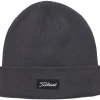 Bonnet Titleist Charleston Cuff Knit Washed Indigo White