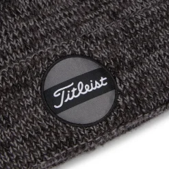 Bonnet Titleist Junior Boadwalk Pom Pom Heather Black