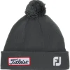 Bonnet Titleist Tour Pom Pom Charcoal White