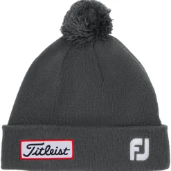 Bonnet Titleist Tour Pom Pom Charcoal White