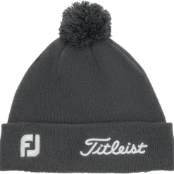 Bonnet Titleist Tour Pom Pom Charcoal White