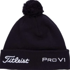 Bonnet Titleist Tour Pom Pom Navy White