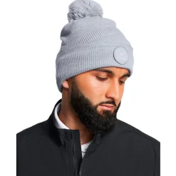 Bonnet Under Armour Driver Pom Steel White