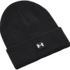 Bonnet Under Armour Halftime Cuff Black White