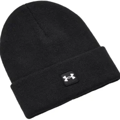 Bonnet Under Armour Halftime Cuff Black White