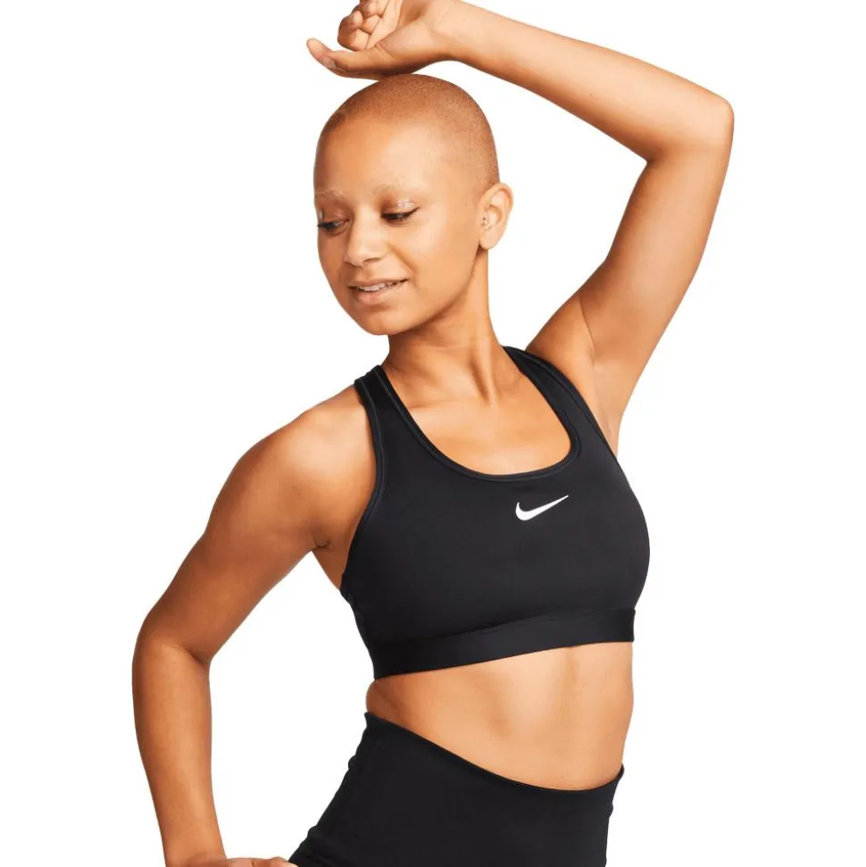 Brassière Nike Swoosh Medium Support Black