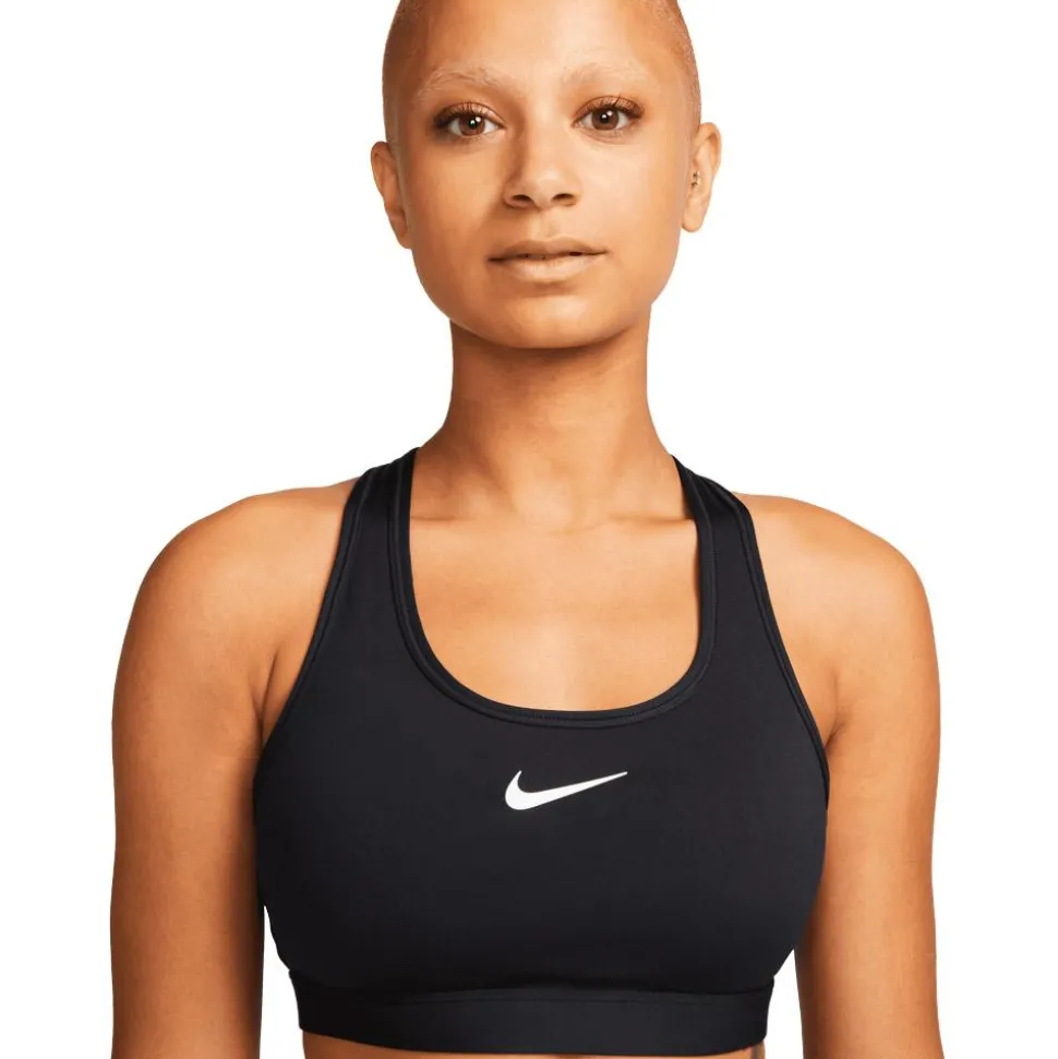 Brassière Nike Swoosh Medium Support Black