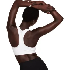 Brassière Nike Swoosh Medium Support White