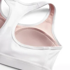 Brassière Nike Swoosh Medium Support White