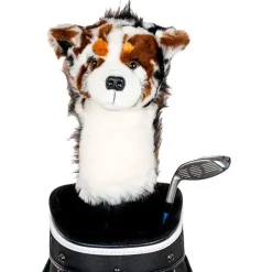 Capuchon de club Daphne Couvre-Bois Peluche Australian Shepherd