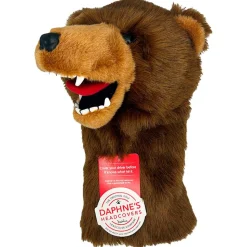 Capuchon de club Daphne Couvre-Bois Peluche Grizzly Bear