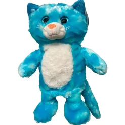 Capuchon de club Lascar couvre-bois peluche Chat Bleu