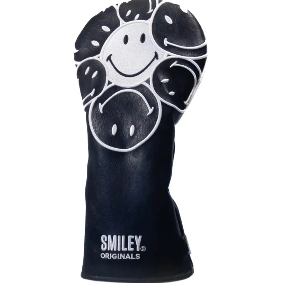 Capuchon de club Smiley Driver Smiley Original Stacked Black White