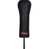 Capuchon de club Titleist Jet Black Leather Headcover Fairway