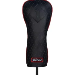 Capuchon de club Titleist Jet Black Leather Headcover Driver