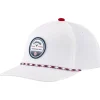 Casquette Callaway Golf Bogey Free White Red Navy