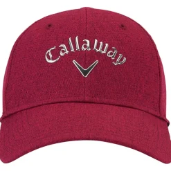 Casquette Callaway Golf Liquid Metal Women Red Plum Silver