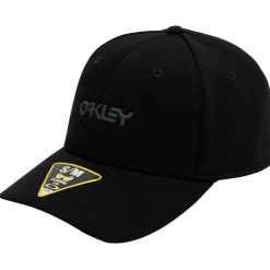 Casquette Oakley 6 Panel Stretch Metallic Hat Blackout