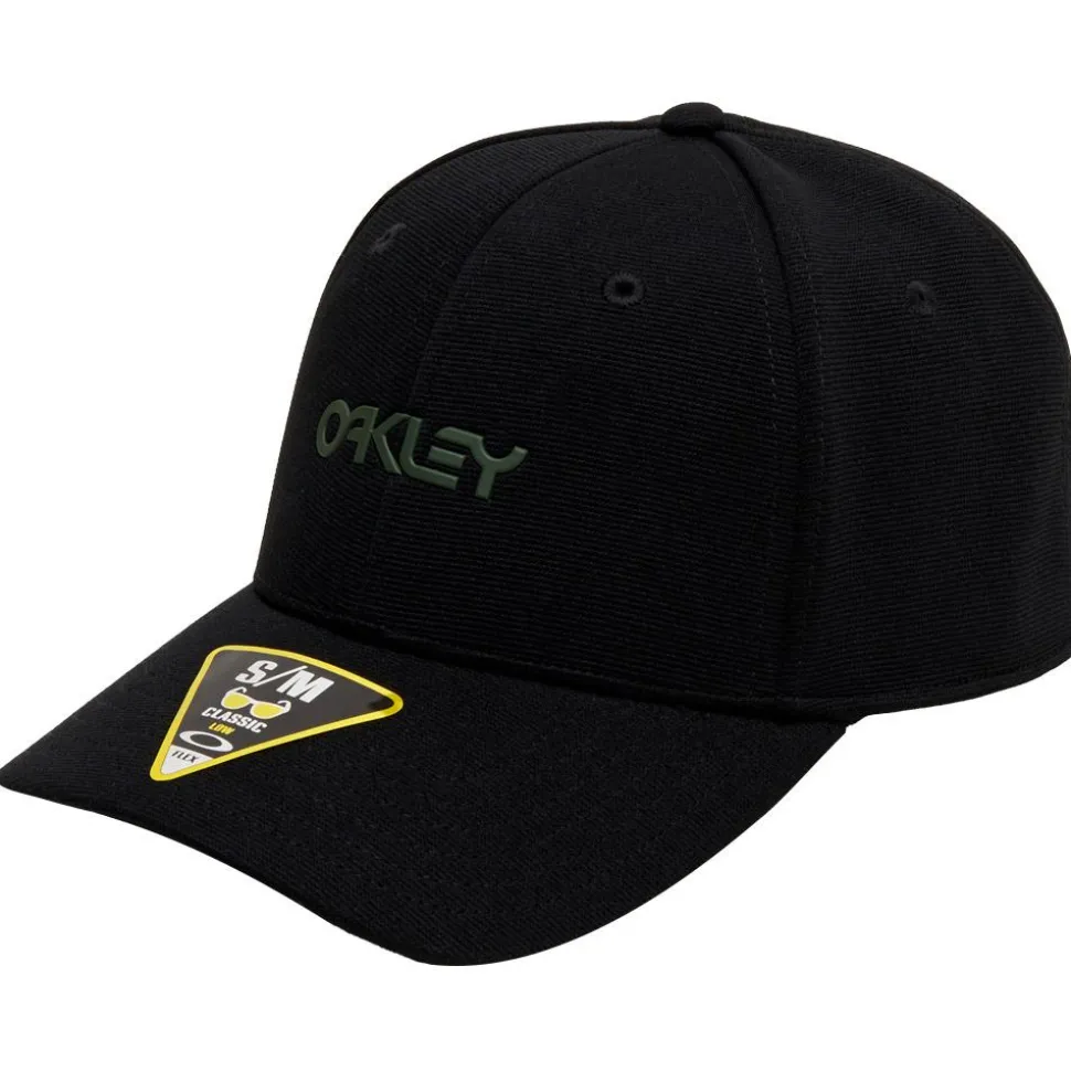 Casquette Oakley 6 Panel Stretch Metallic Hat Blackout