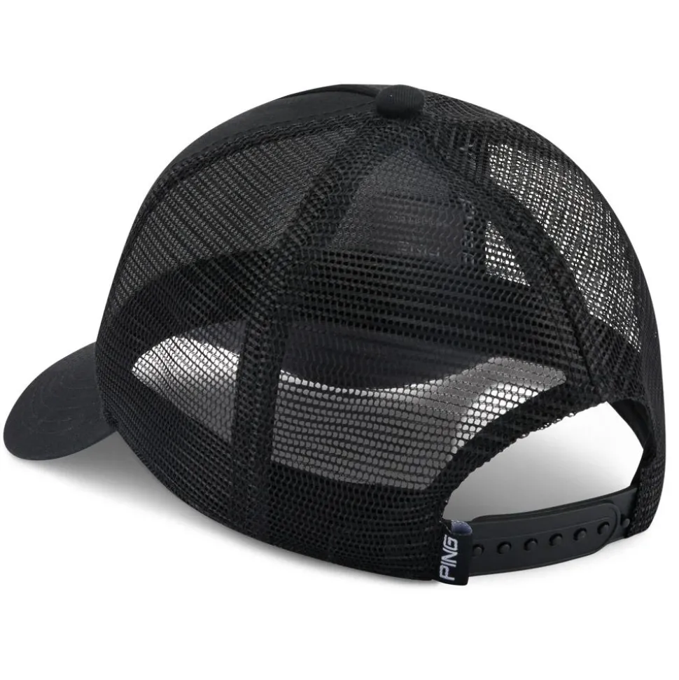 Casquette Ping Diamond Trucker Cap Black