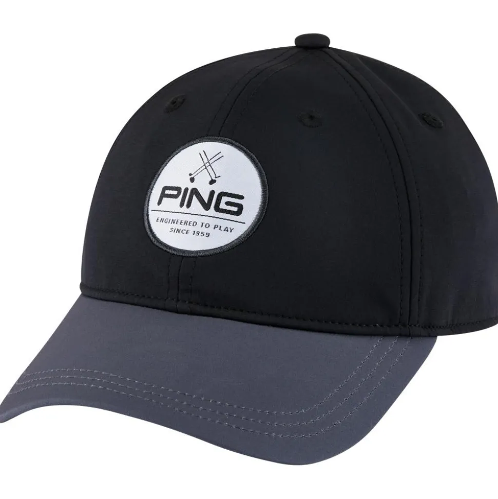 Casquette Ping Engineered To Play Cap Black Asphalt