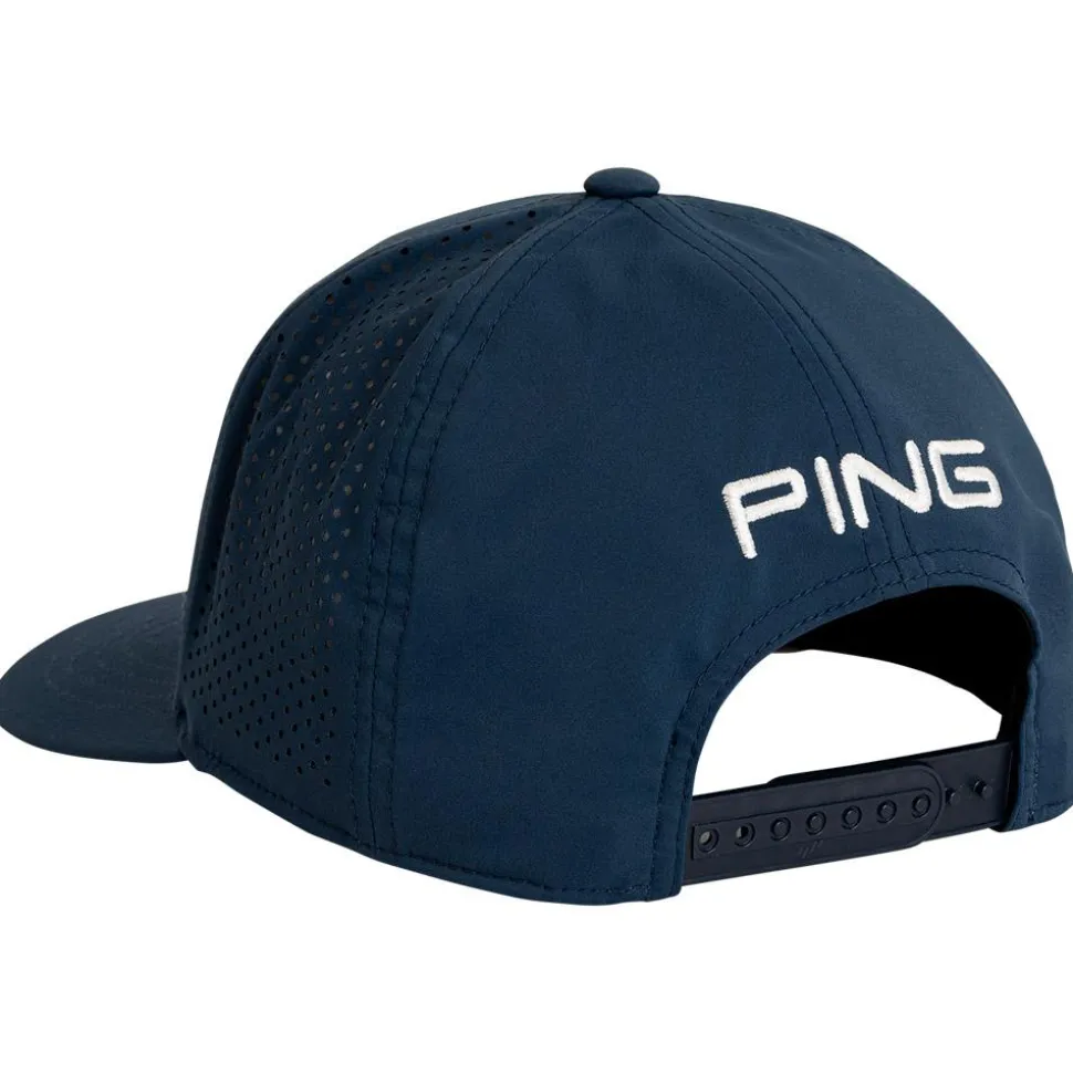 Casquette Ping Tour Vented Delta Navy White