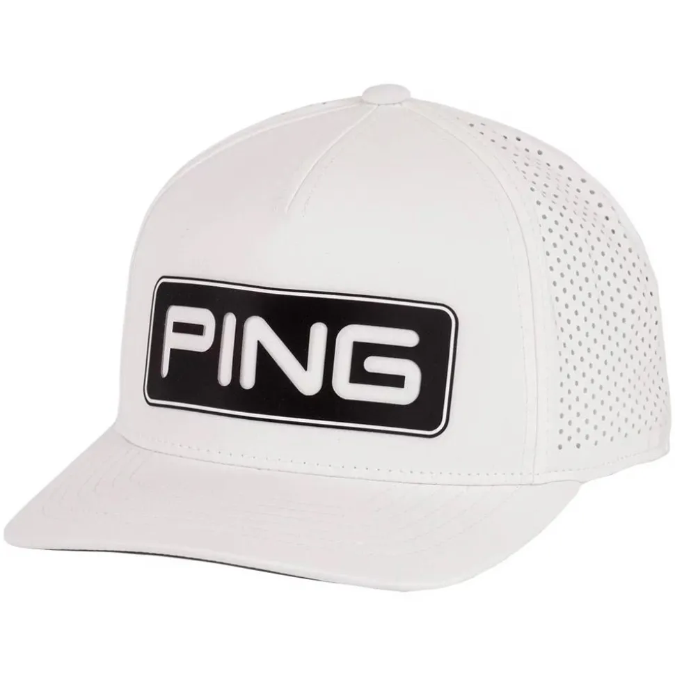 Casquette Ping Tour Vented Delta White