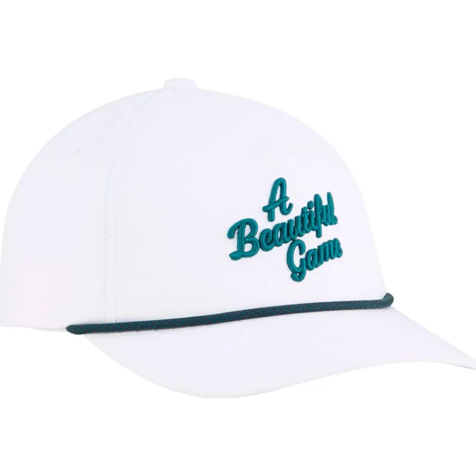 Casquette Puma Golf Beautiful Game Cap White Glow Dark Myrtle