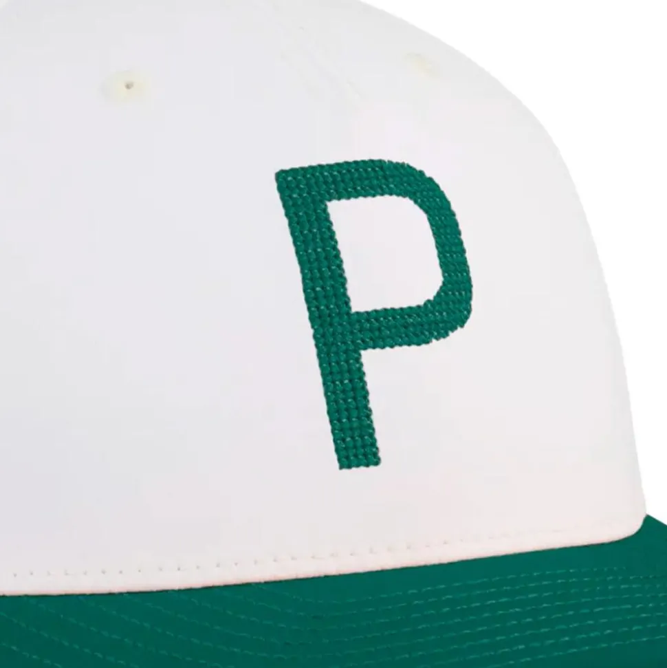 Casquette Puma Golf Crafted P Cap Warm White Dark Myrtle