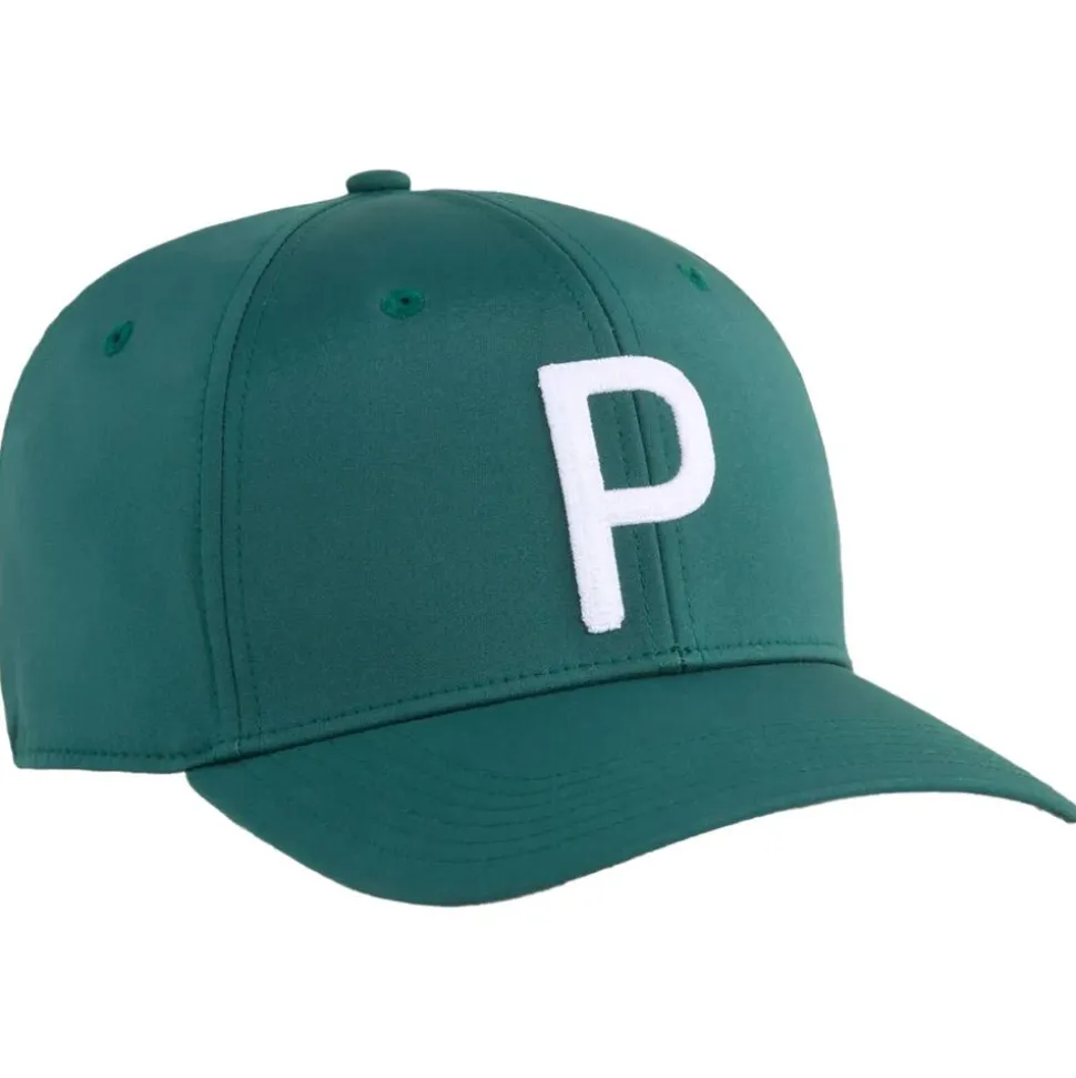Casquette Puma Golf Heritage P Cap Dark Myrtle White Glow