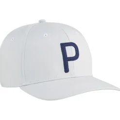 Casquette Puma Golf Heritage P Cap Ash Gray Deep Navy