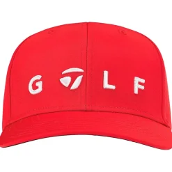 Casquette Taylormade Lifestyle Golf Logo Red