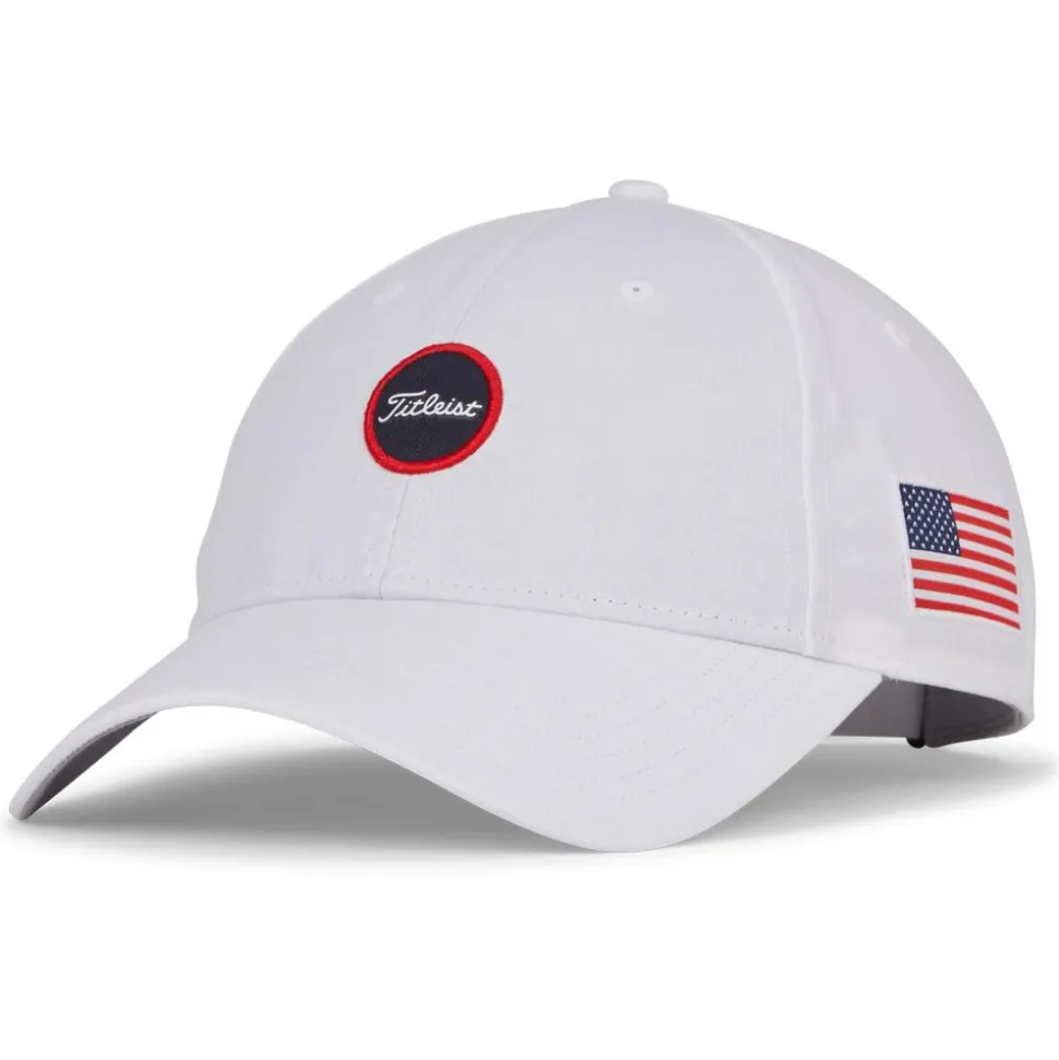 Casquette Titleist Montauk Lightweight White Navy Red