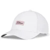 Casquette Titleist Women Charleston Breezer White Soft Pink Charcoal