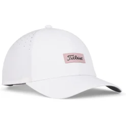 Casquette Titleist Women Charleston Breezer White Soft Pink Charcoal