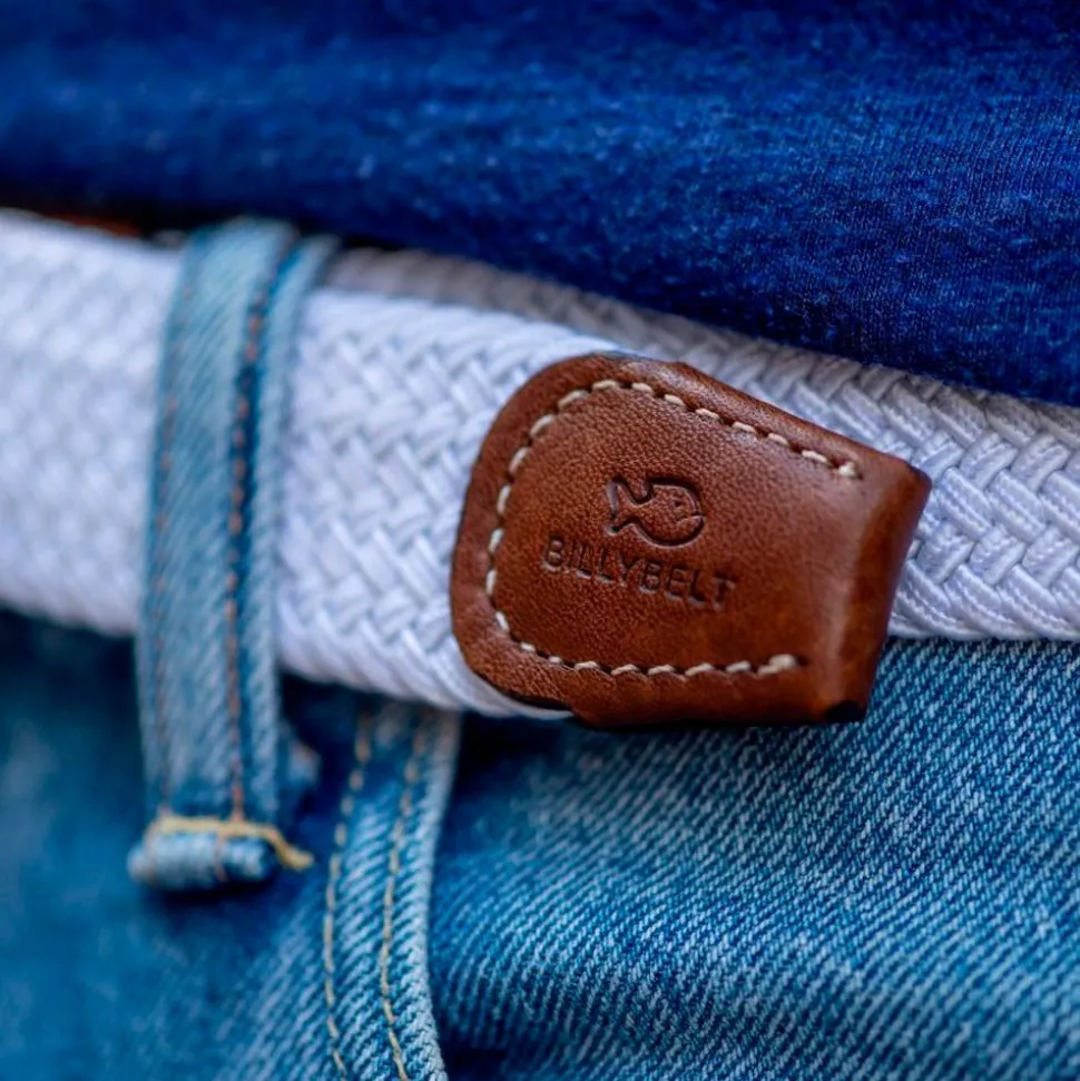 Ceinture BillyBelt Tressée Blanc Coco