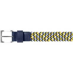 Ceinture Footjoy Braided Belt Navy White Taxi