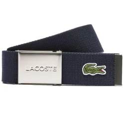 Ceinture Lacoste 40 Woven Strap Marine