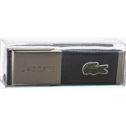 Ceinture Lacoste 40 Woven Strap Marine