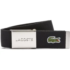 Ceinture Lacoste 40 Woven Strap Noir