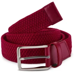 Ceinture Ping Stretch Webbing Belt Rich Red