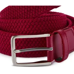 Ceinture Ping Stretch Webbing Belt Rich Red