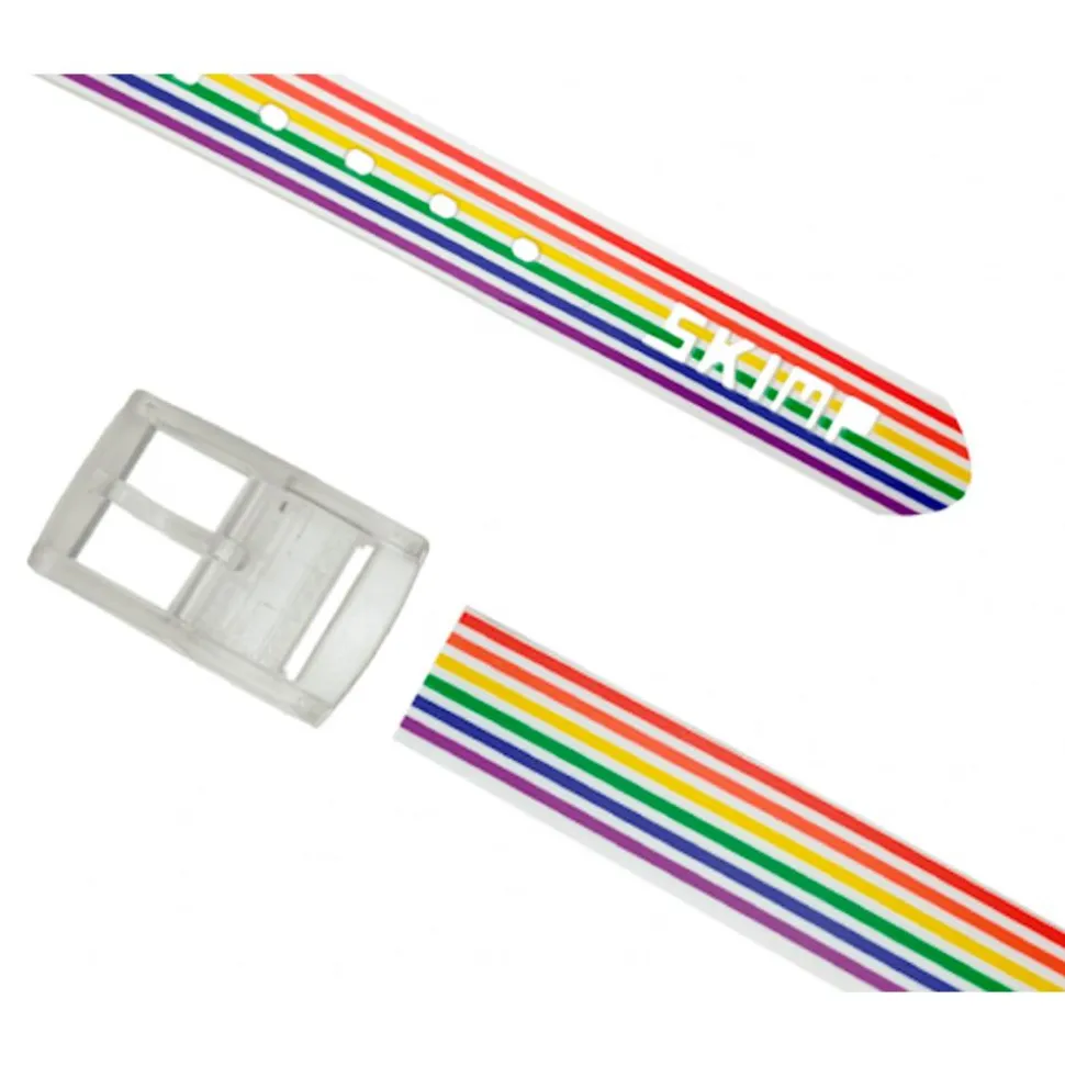 Ceinture Skimp Print Stripes Rainbow