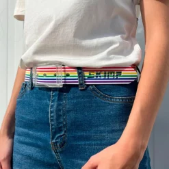 Ceinture Skimp Print Stripes Rainbow