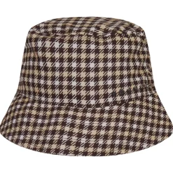Chapeau Rohnisch Bucket Hat Minicheck Brown