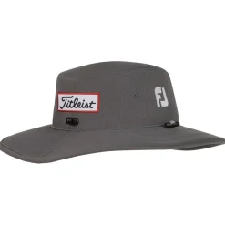 Chapeau Titleist Tour Aussie Charcoal White
