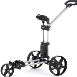 Chariot électrique Flat Cat Touch Hybrid Silver (36 trous)