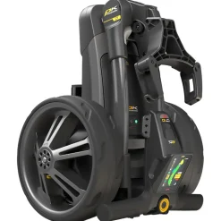 Chariot électrique Powakaddy CT10 EBS GPS Gun Metal