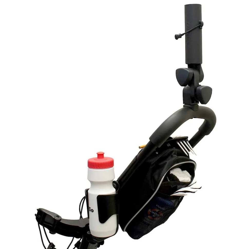 Chariot manuel 3 roues Axglo Tri Lite Noir Roues Rouge